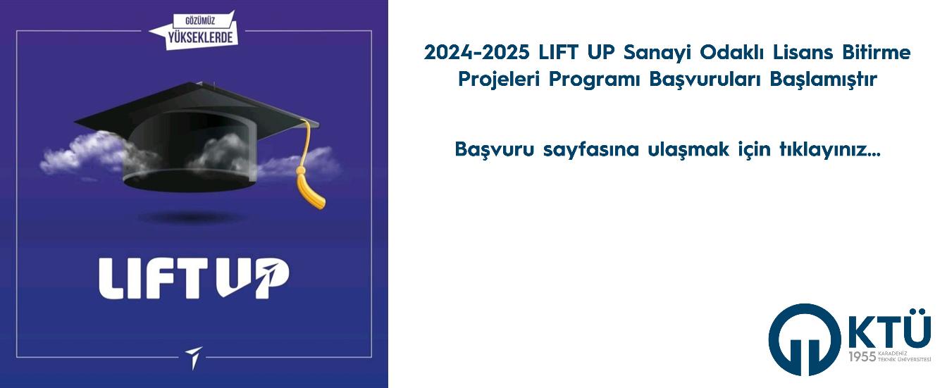 2024-2025 Lift Up Başvuru Duyurusu