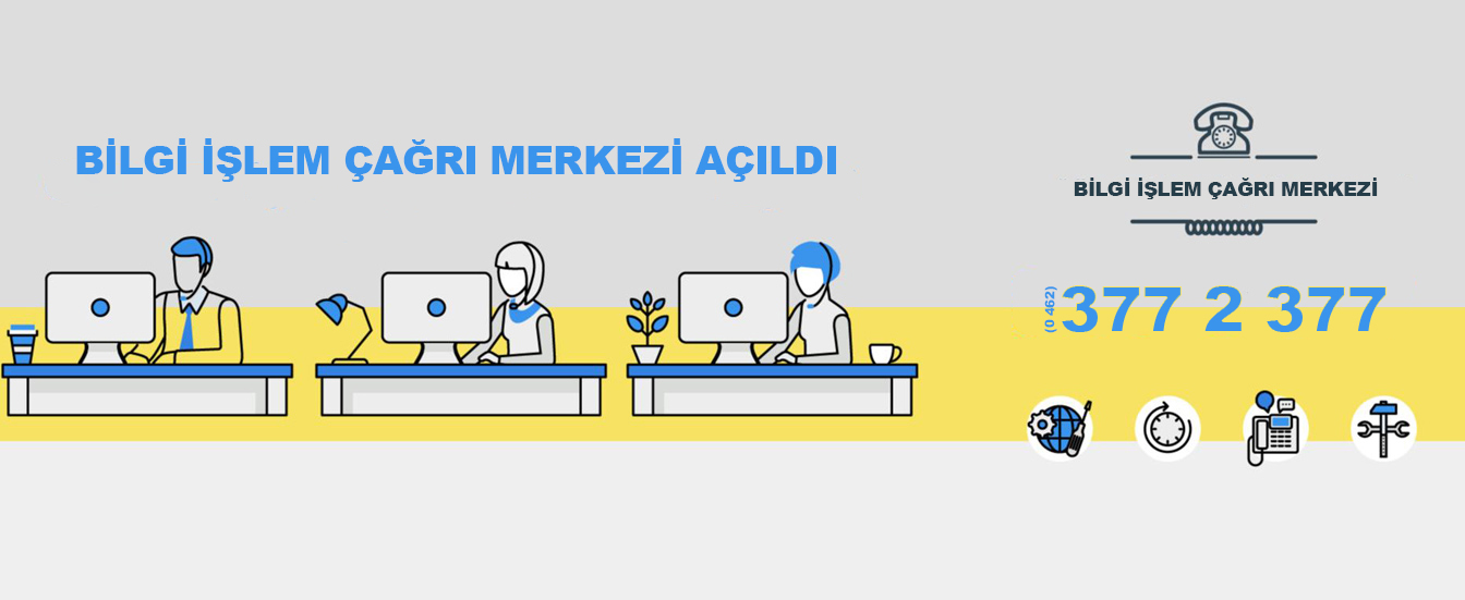 Bilgi İşlem Çağrı Merkezi Açıldı