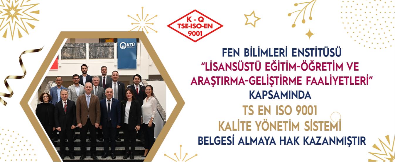 TS EN ISO 9001 KYS Belgesi